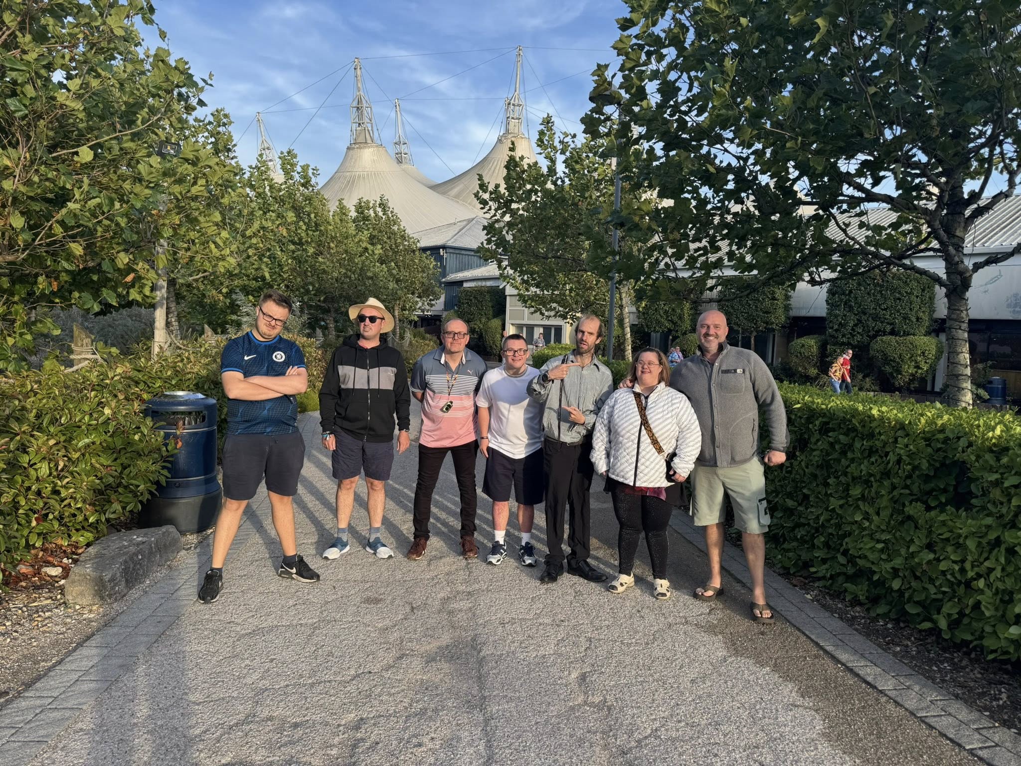 supported holidays with socialising buddies - group photo