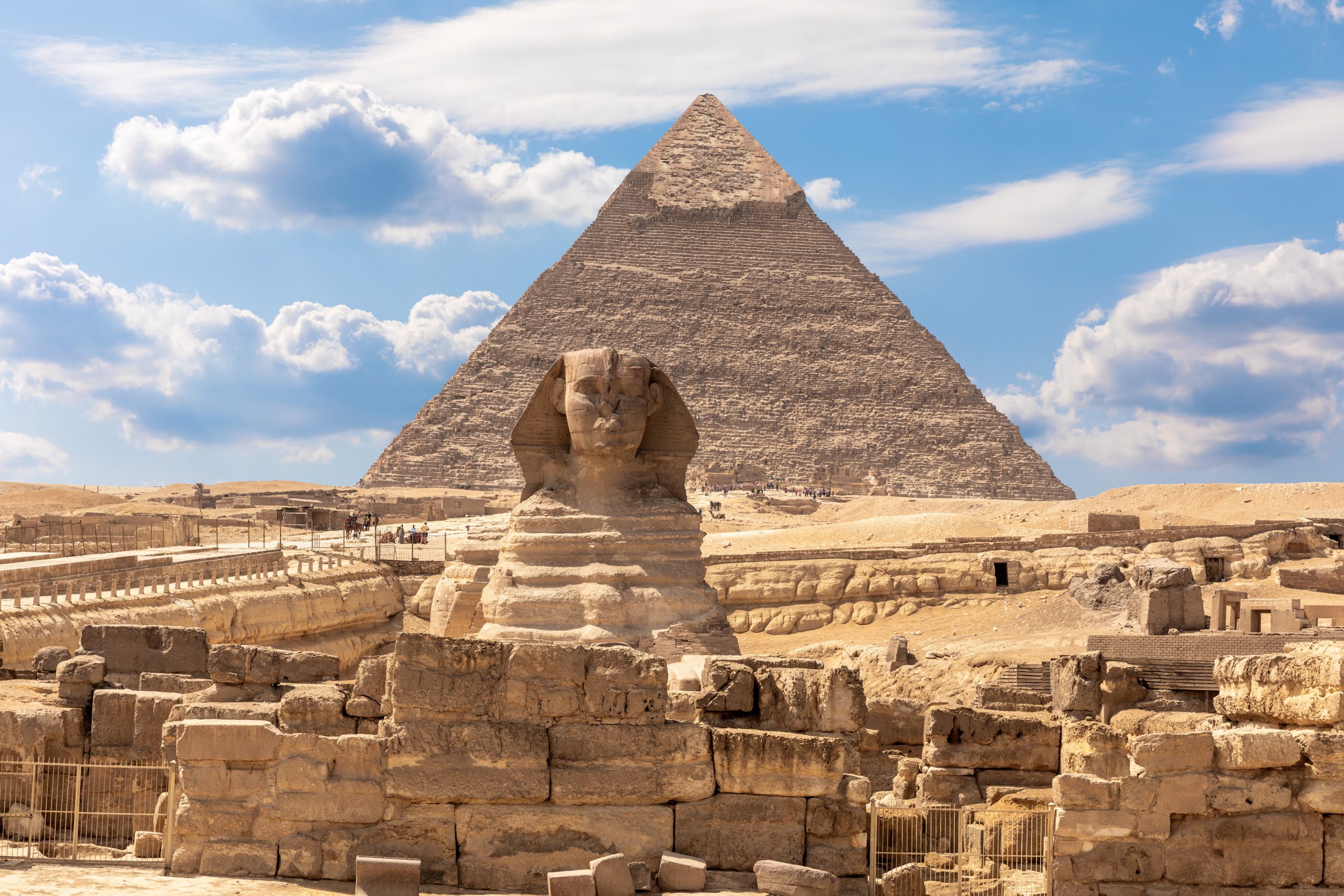 The Pyramids - a supported holiday destination